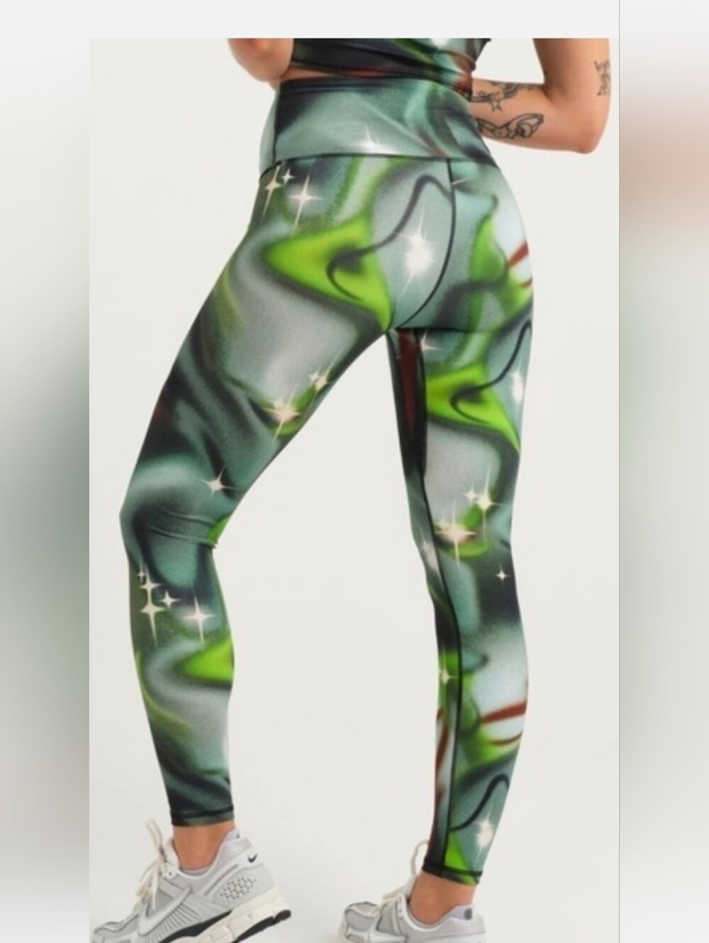Stance Galaxy Print Happenings Leggings Womens M New